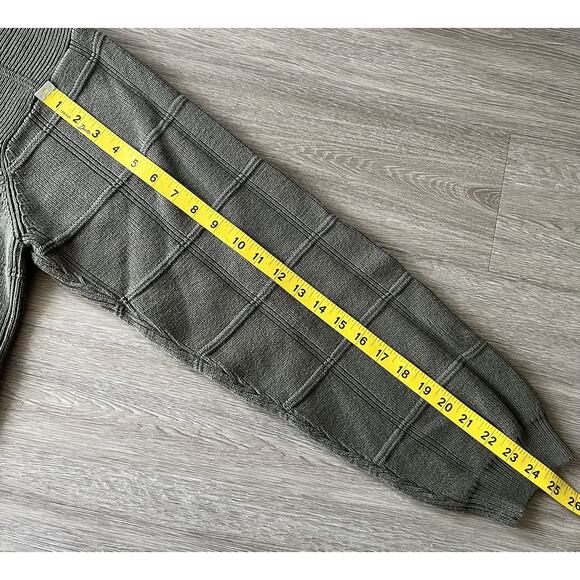 Arrow USA 1851 Men’s Sweater XL Olive Green 100% Cotton Knit Crewneck Pullover - Picture 7 of 7